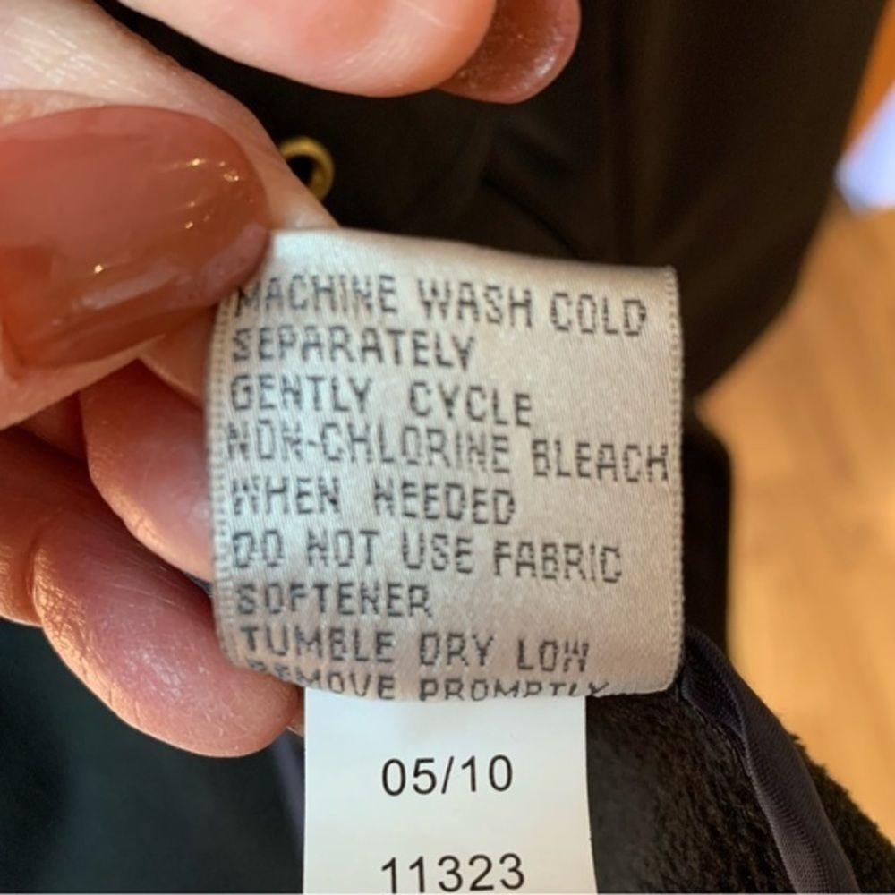 Harry Levine Black Fleece Lined Jacket L - Picture 9 of 11